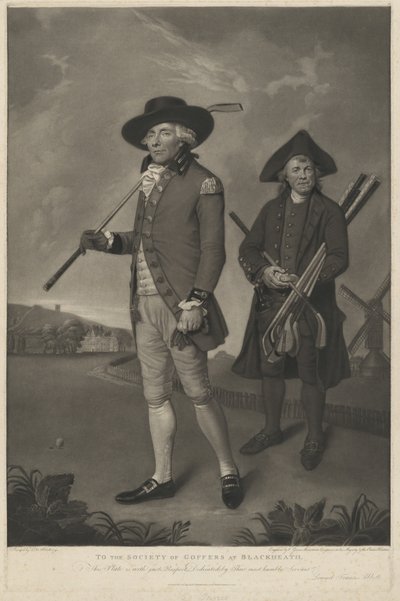 ウィリアム・イネス、1790年。 作： Valentine Green