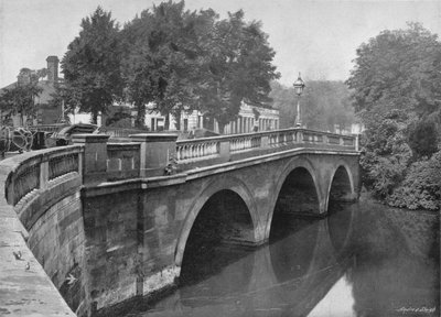 リーミントン橋、c1896 作： Valentine and Sons Ltd