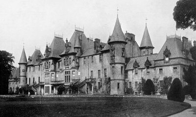 Callendar House、フォルカーク、スコットランド、1924-1926年。 作： Valentine and Sons Ltd