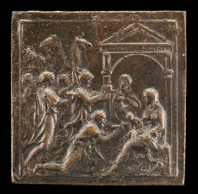 賢者の礼拝、1537年以降。 作： Valerio Belli