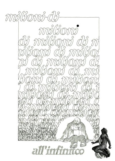 何百万、何千万、無限に向かって 作： Valerio Eletti