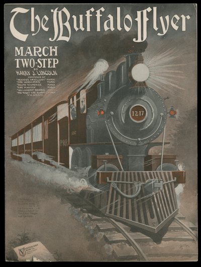 The Buffalo Flyer, c.1770-1959 (プリント) 作： Vandersloot Music Publishing Company