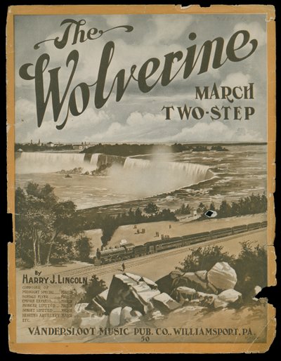The Wolverine, 1770-1959年頃（プリント） 作： Vandersloot Music Publishing Company