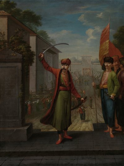 パトロナハリル、1735年頃 作： Vanmour