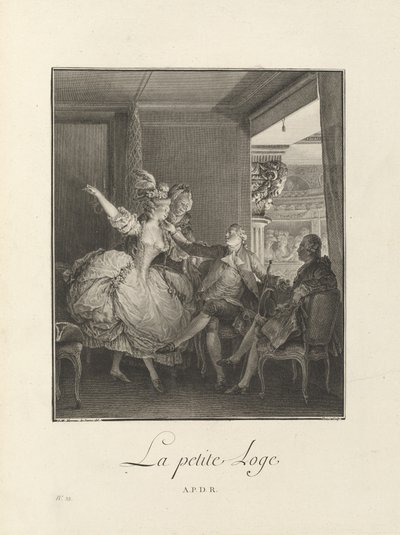 風俗と衣装の歴史で使用する版画... (ボリューム III) 作： Various Artists after Jean Michel Moreau