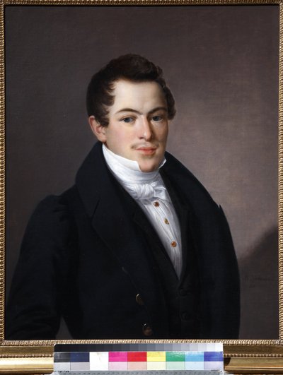 N.P.ナウモフ（ナウモフ）の肖像 - ヴァシリ・アンドレーエヴィチ・トロピーニン（1776-1857）。油彩・キャンバス 作： Vasili Andreevich Tropinin