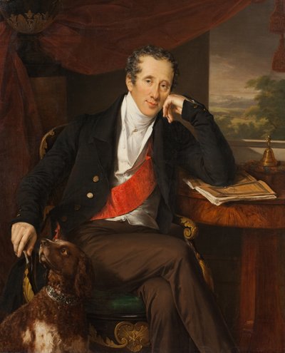 カウントニキータペトロヴィッチパニン1770-1837、1830年代の肖像画。 作： Vasili Andreevich Tropinin
