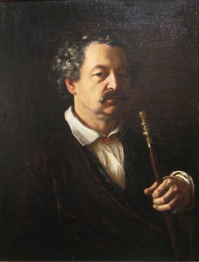 作曲家アレクサンドル・アレクサンドロヴィッチ・アリヤビエフの肖像1787-1851、1840-1850 作： Vasili Andreevich Tropinin