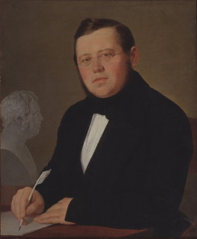 著者の肖像ミハイル・ザゴスキン1789-1852 作： Vasili Andreevich Tropinin