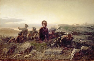 セバストポリのプラスタン、1874 作： Vasili Grigorevich Perov