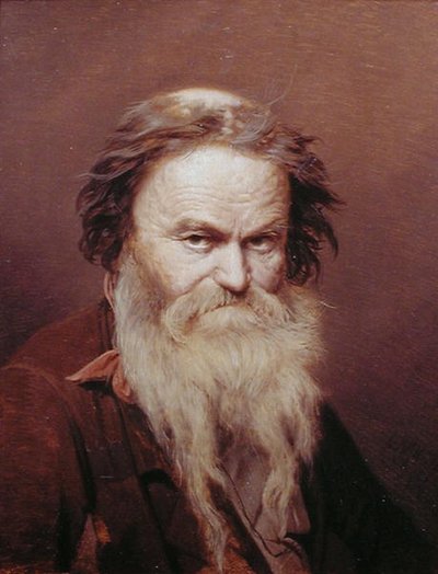 フクロウのトーマス 作： Vasili Grigorevich Perov
