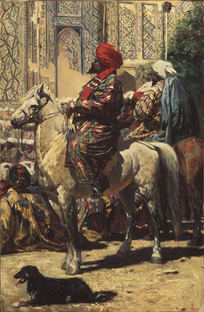 1872年、サマルカンドの騎士 作： Vasili Vasilievich Vereshchagin