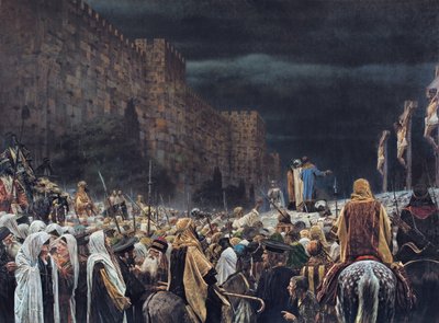ローマ人によるはりつけ、1887 作： Vasili Vasilievich Vereshchagin