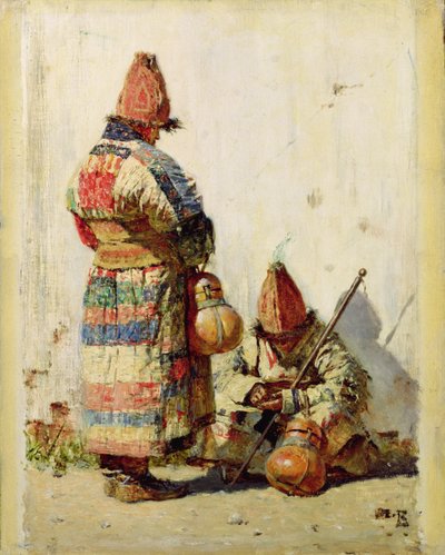 In Turkestan（油彩・キャンバス 作： Vasili Vasilievich Vereshchagin