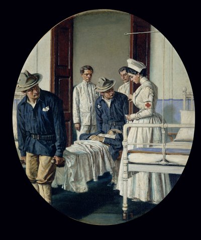 軍事病院で 作： Vasili Vasilievich Vereshchagin