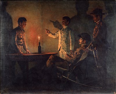 脱走兵の尋問、1901-1902年頃 作： Vasili Vasilievich Vereshchagin