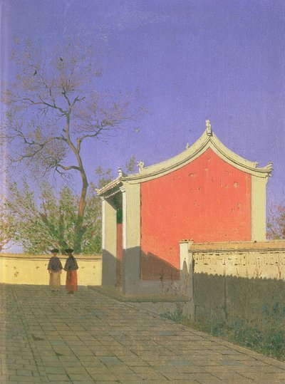 ソロンズの集会所、アクケント、1869-70 作： Vasili Vasilievich Vereshchagin