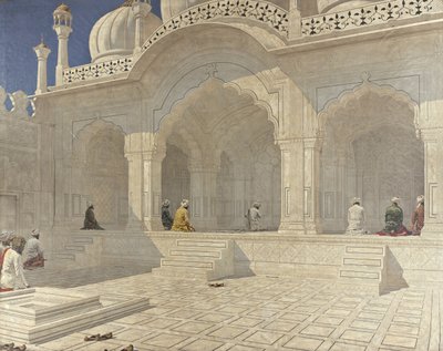 デリーのパールモスク 作： Vasili Vasilievich Vereshchagin