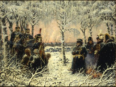 武器を手に持って撃つ 作： Vasili Vasilievich Vereshchagin
