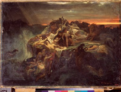 大洪水 作： Vasili Vasilievich Vereshchagin