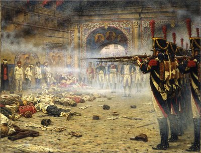 モスクワのフランス人、1897-1898年 作： Vasili Vasilievich Vereshchagin