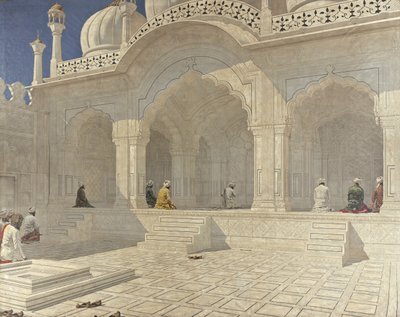 パールモスクモティマスジッド、デリー、1880年代 作： Vasili Vasilievich Vereshchagin