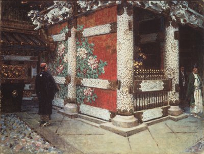 日光の神社、1903 作： Vasili Vasilievich Vereshchagin