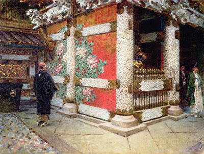 日本・日光の神道寺院 作： Vasili Vasilievich Vereshchagin