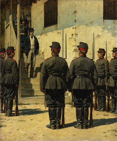 スパイ 作： Vasili Vasilievich Vereshchagin