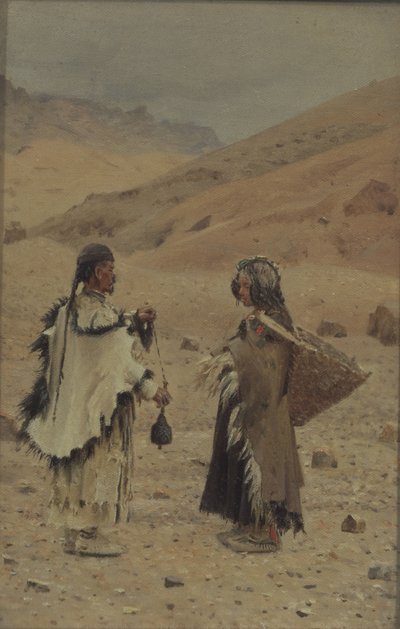 西チベット人 作： Vasili Vasilievich Vereshchagin