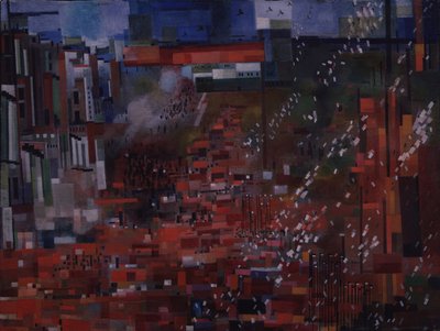 1929 年メーデー 作： Vasili Vasilyevich Kuptsov