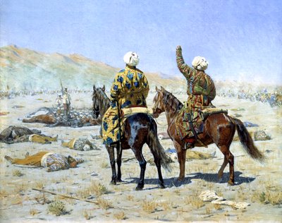 平和交渉者、1873年。 作： Vasili Vasilyevich Vereshchagin