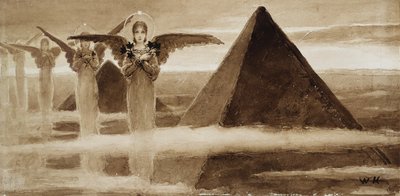 ピラミッドの天使 作： Vasilii Kotarbinsky