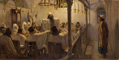 彼は死の有罪です！、1906 作： Vasilij Dmitrievich Polenov