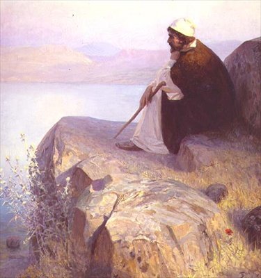 憂鬱な白昼夢」（油彩・キャンバス） 作： Vasilij Dmitrievich Polenov