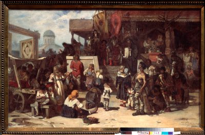 大公の裁き - Vasilli Ivanovich Surikov (Vasily Surikov または Vassili Surikov) による絵画 (1848-1916)、キャンバスに油彩 作： Vasilij Ivanovic Surikov