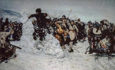 要塞の吹雪 作： Vasilij Ivanovic Surikov