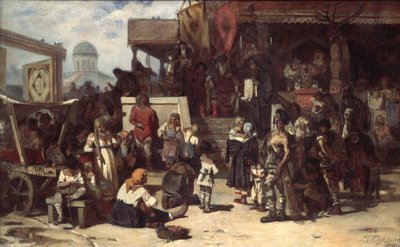 グランドプリンスの判決、1874 作： Vasilij Ivanovic Surikov