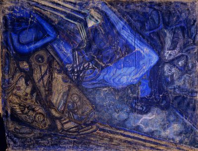 ミハイルヴルベルの死を悼む、1910年〜1911年 作： Vasily Ivanovich Denisov