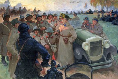 クリメント・ヴォロシーロフ (1881-1969) 作： Vasily Semyonovich Svarog