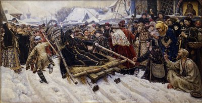 ボヤリーナ・モロゾワ 作： Vasily Surikov