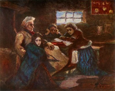 ベレゾヴォのメンシコフ研究、1881、1965。 作： Vasily Surikov