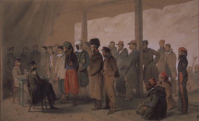 尋問、1855 作： Georg Wilhelm Timm