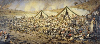 攻撃の後プレヴナ、1877-1878 作： ヴァシーリー・ヴェレシチャーギン