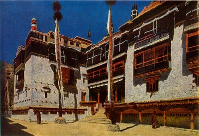 ラダックのヘミス修道院、1875年、1965年。 作： Vasily Vereshchagin