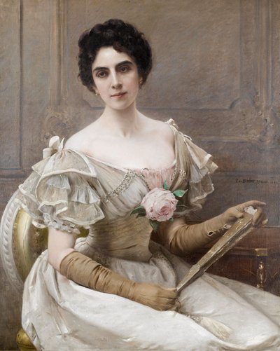 ヴァーツラフ・ブロジーク 1898年舞踏会にて 作： ヴァーツラフ・ブロジク
