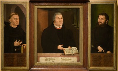 ルター神社、トリプティク、1572 作： Veit Thiem