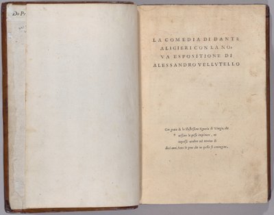 喜劇 作： Venetian 16th Century, Dante Alighieri