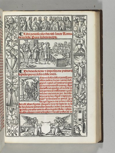 ポンティフィカル・ロマヌムPontificale secundum Ritus sacrosancte Romane ecclesie 作： Venetian School