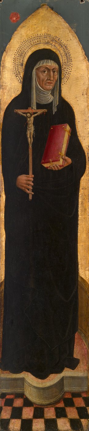 アウグスティヌスの祭壇画からの聖モニカ 作： Venetian School